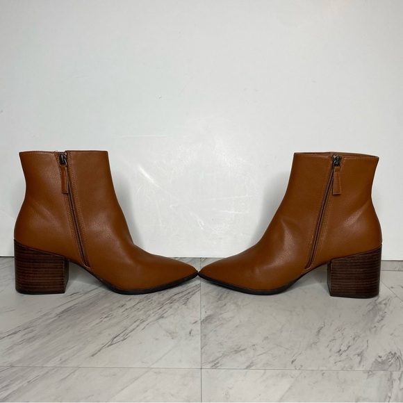 New! Linea Paolo Sadie Brown Heeled Bootie 11M - Picture 5 of 14